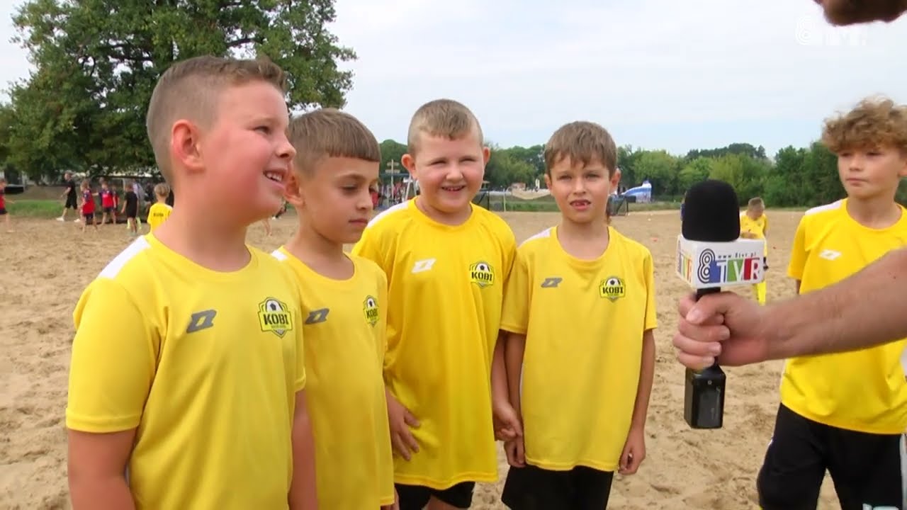 Turniej piłki nożnej plażowej dla dzieci „Futbolowa plaża”
