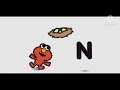 Sesame English Letter N Free 170