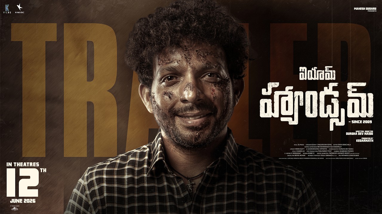 I'm Handsome Official Trailer Poster Artwork