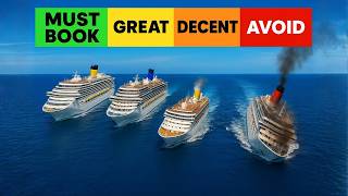 Ranking the WORST and BEST Cruise Lines of 2025 😱