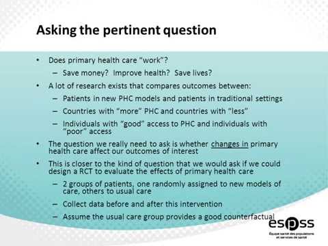 The effects of groupes de médecine de famille (GMF)