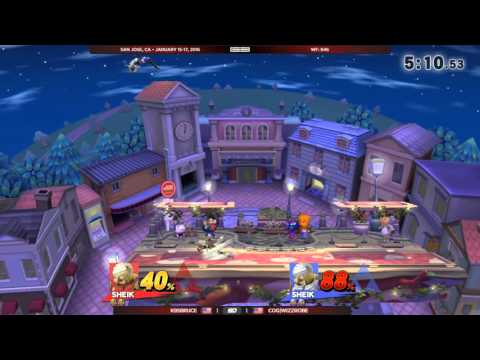 GENESIS 3 - K9sbruce (Sheik) vs CoG|Wizzrobe (Sheik) - Wii U Singles WF: B47