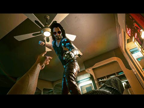 Johnny Silverhand First Scene - Cyberpunk 2077