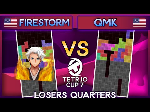 TETR.IO Cup 7 - FireStorm Vs. QMK - Losers Quarters