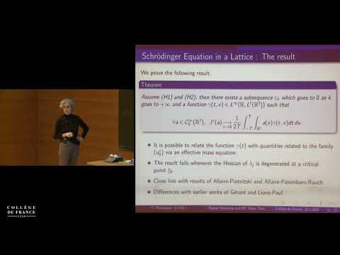 Mathématiques appliquées (8) - Pierre-Louis Lions (2014-2015)