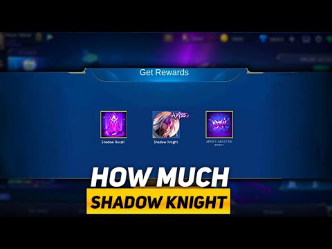 HOW MUCH DIAMONDS FOR NEW LEOMORD ABYSS SKIN - SHADOW KNIGHT || MOBILE LEGENDS