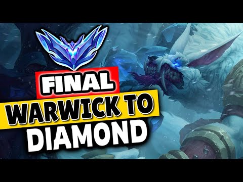 Warwick Unranked to Diamond #8 - Warwick  Jungle Gameplay Guide | Season 13 Warwick Gameplay