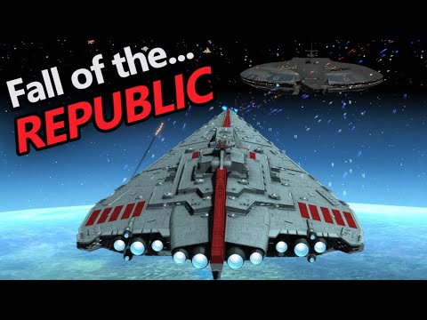 (Mandator vs Lucrehulk SHOWDOWN!) Fall of the Republic Mod [Star Wars EAW] - Republic Ep35