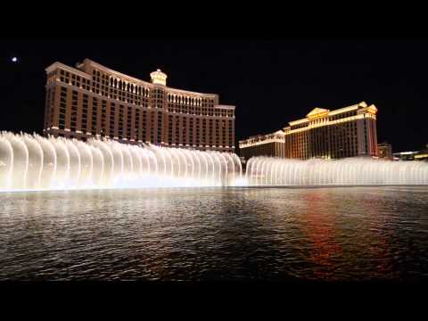 Bellagio Fountains - Time to Say GoodBye (Con te partiro) Andrea Bocelli