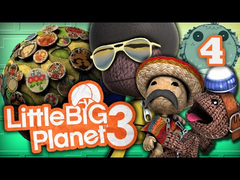 Little Big Planet 3 - Ep.04: Flail in Space - Fuzz Punch Arcade