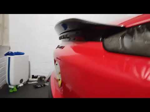 TWL Carbon Fibre "Ducktail" Rear Spoiler - Porsche 718 Cayman