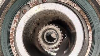 Subaru clutch shim removal. Need to set the gap correctly.. causes intermittent. No AC
