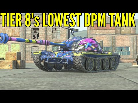 The LOWEST DPM tank in tier 8