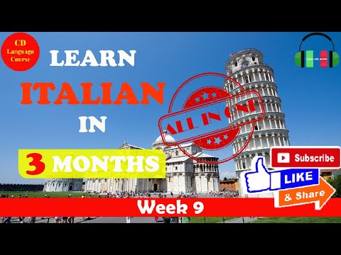 CD3: Learn Italian in 3 Months - Week 9
