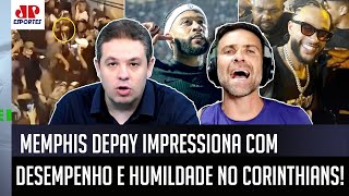 ‘É muito impactante, cara: acreditem se quiser, mas o Memphis Depay…’; astro do Corinthians choca