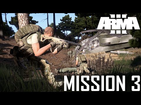 ARMA 3 Campaign walkthrough [ 2K 60+fps ] East Wind Mission 3 - Blackfoot Down