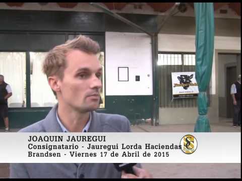 Joaquin Jauregui - Jauregui Lorda - Brandsen. 17-04-2015
