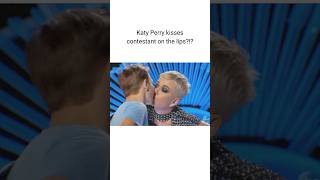 Katy Perry kissing contestant on American Idol 😱