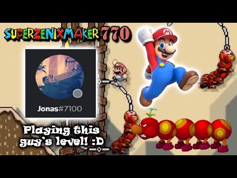PLAYING WIGGLER'S BOUNCY DESERT FROM RECLADE - Super Mario Maker 2
