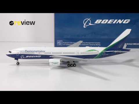 Boeing 777-200 - Eco Demonstrator Program livery (Scale 1:200) | Review #823