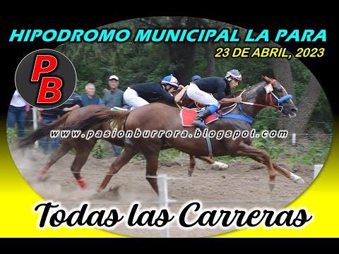 CARRERAS EN HIPODROMO MUNICIPAL LA PARA, CORDOBA (23-04-23)