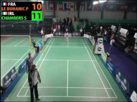 Fyffes Irish Future Series - Ladies Singles Final, Set 1 (Le Buhanic vs Chambers)