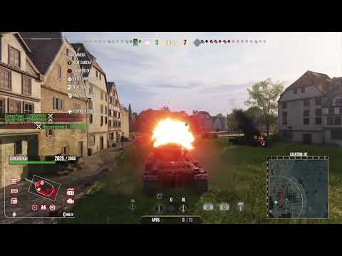 World of tanks console Conqueror CW 10kills highlights only replay #wotconsole #gaming #coldwar #wot