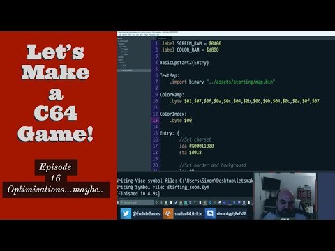 Lets Make a Commodore 64 Game - Episode 16 - 9/11/2019
