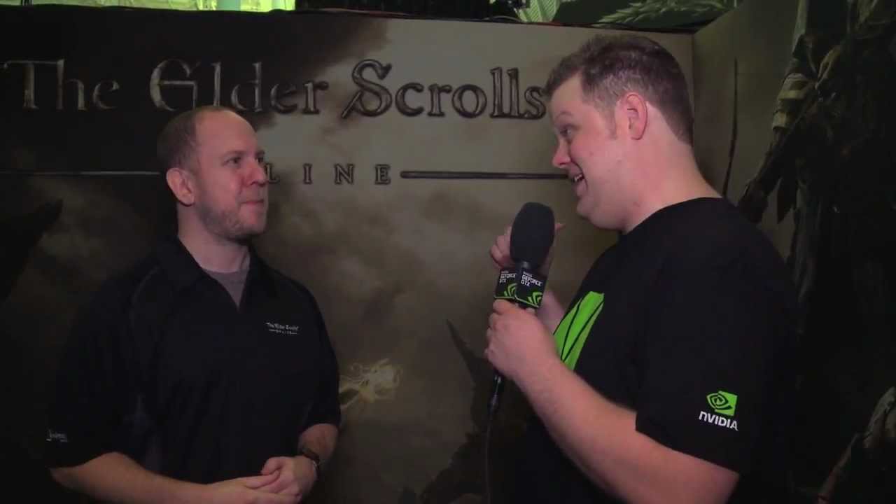 Elder Scrolls Online: видео - NVIDIA Interview with Brian Wheeler, PvP designer 