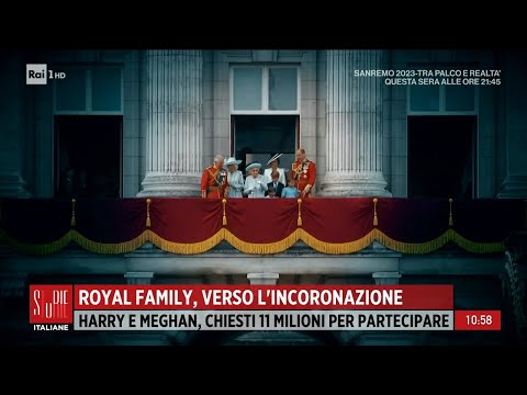 Royal family, verso l'incoronazione  - Storie Italiane 10/04/2023