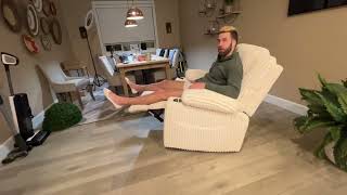Power Oversized Swivel Rocker Recliner with Dual Motor Adjustable Headrest for Adults