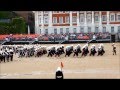 Massed Bands of H.M. Royal Marines Beating ...