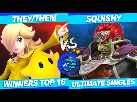 IHS Smash Wonderland - They/Them (Rosalina, Inkling) Vs. squishy (G&W, Ganondorf) Winners Top 16