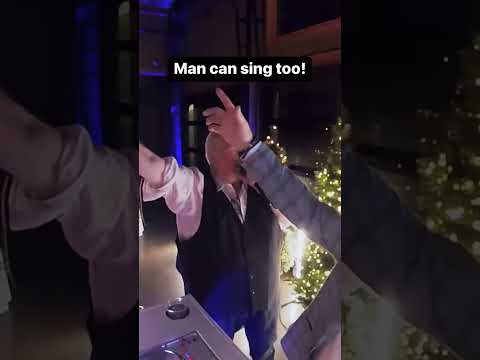 Let’s just say he delivered. What a legend. #wedding #dj #music