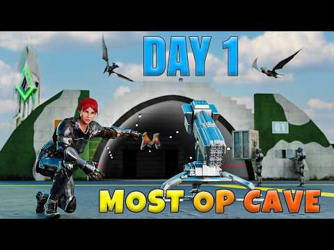 ARK MOVIE: HOW WE BUILT IN THE ACTUAL BEST EVER EXISTING CAVE IN ARK [TCE CAVE] - MESA 3 MAN