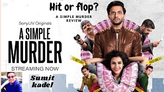 A SIMPLE MURDER REVIEW | Sony Liv