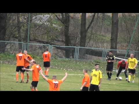 Tygrys Huta Mińska - Fenix Siennica - skrót meczu 3.11.2013