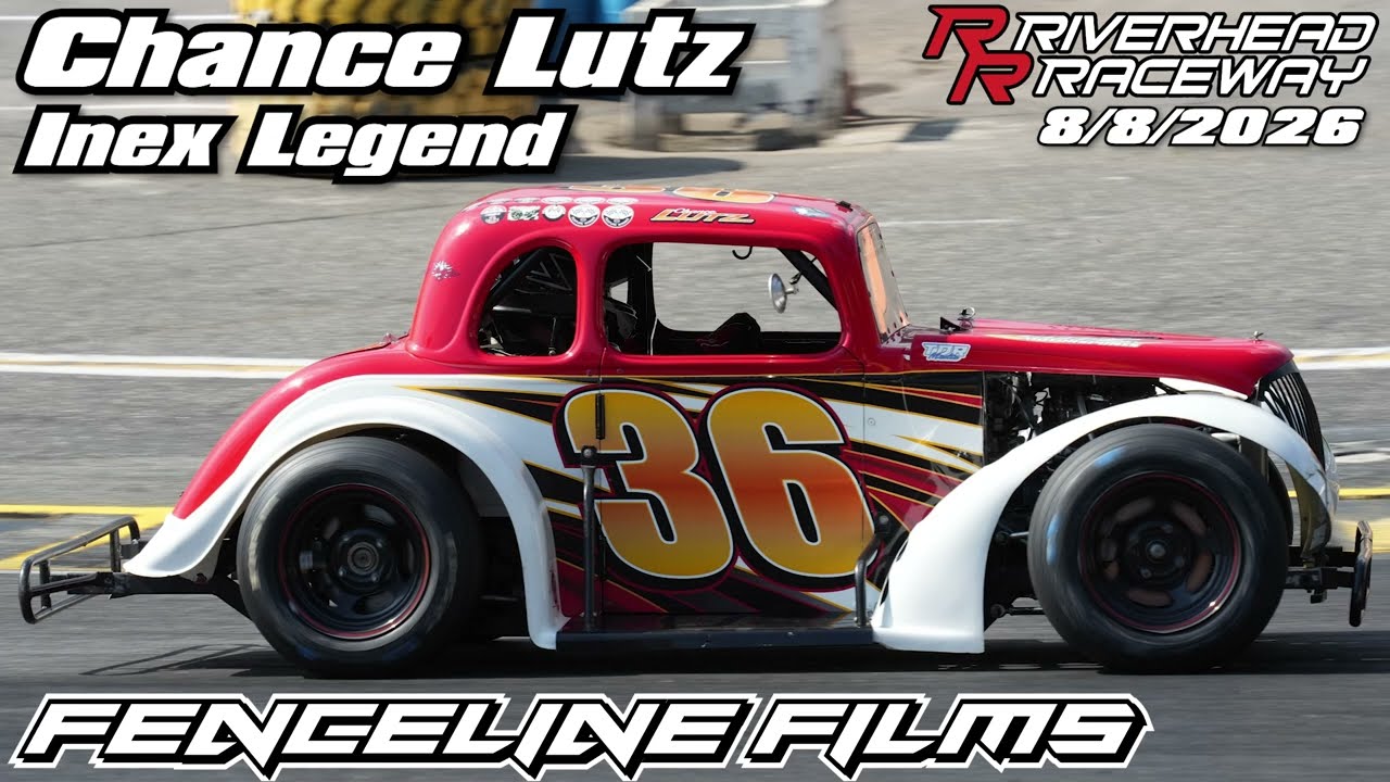 Chance Lutz Inex Legend at Riverhead Raceway