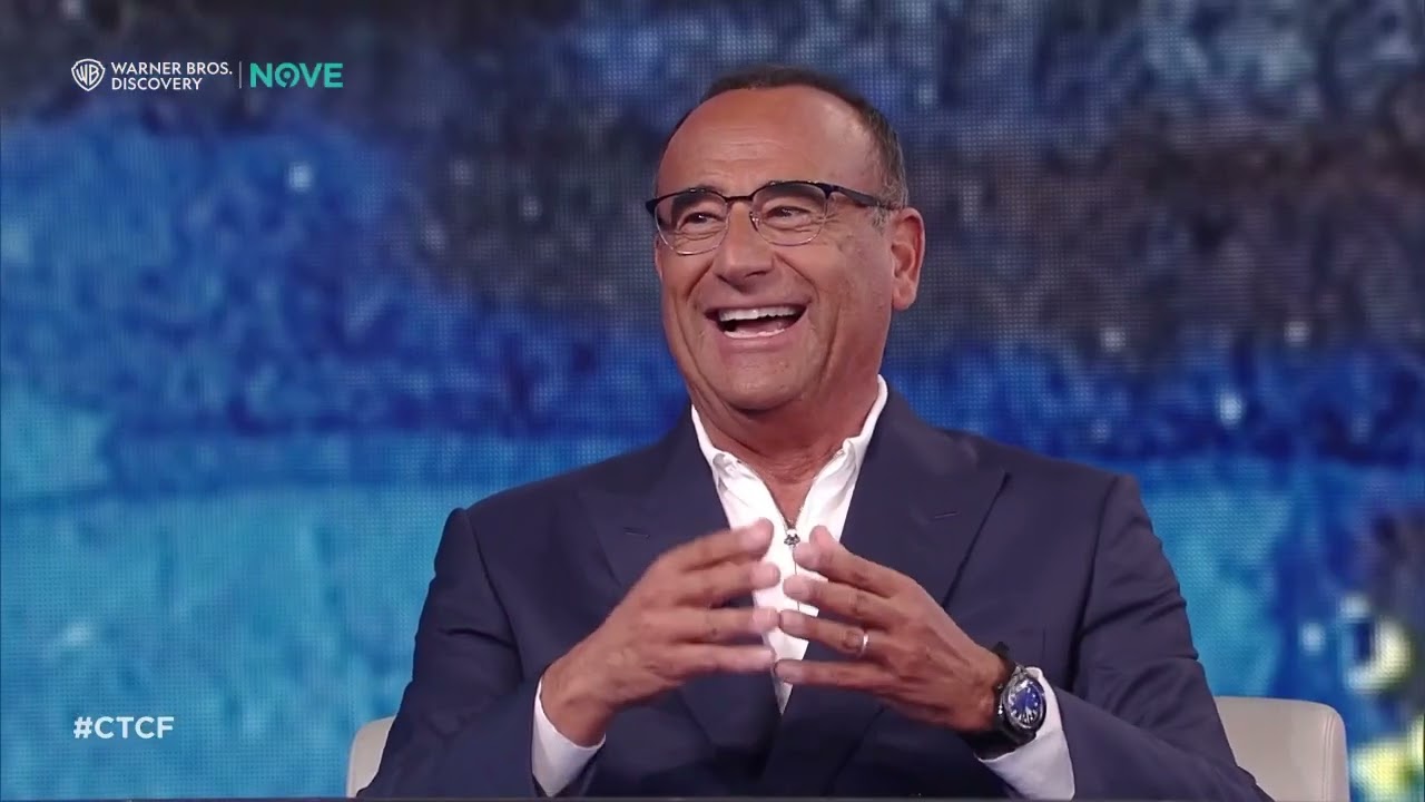 Carlo Conti: "Sono riuscito a trasmettere la passione della pesca a mio figlio"