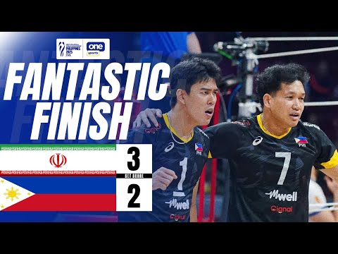 IRAN'S SHOCKING FINISH vs Alas Pilipinas! 😱❤️‍🩹 | 2025 FIVB MEN'S WORLD CHAMPIONSHIP