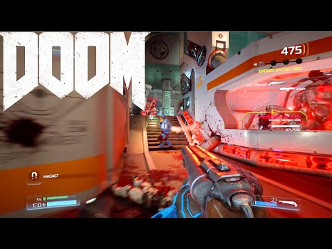 DOOM (2016) Multiplayer Gameplay Team Deathmatch 2023