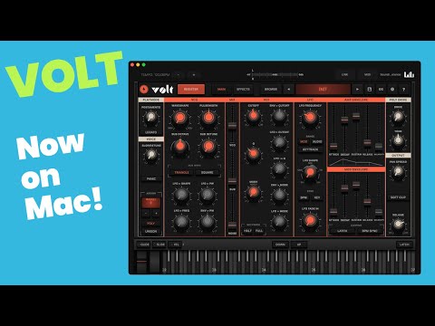 🔥 VOLT: A Powerful Virtual Analog Synth, Now on macOS! 🔥