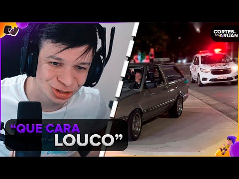 ARUAN REAGE: ENQUADROS E FUGAS DA POLÍCIA 👮‍♀️ (DUB BRASIL) - Cortes do Aruan