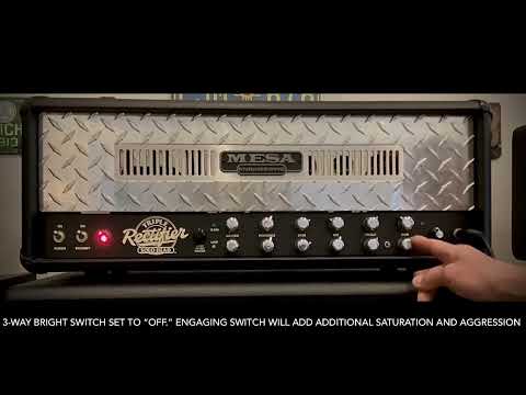 Mesa Boogie Dual rectifier rev G ground zero modded 1999 - Black image 5