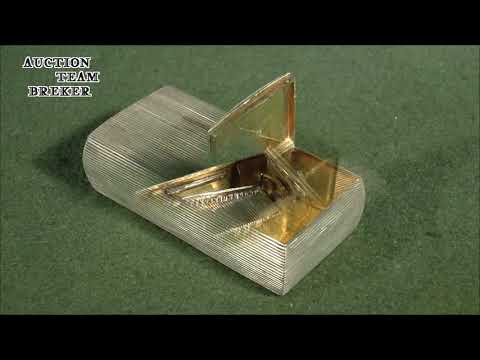 27: Rare Prototype Musical Silver Snuff Box, c. 1809–19: Details ⬇️