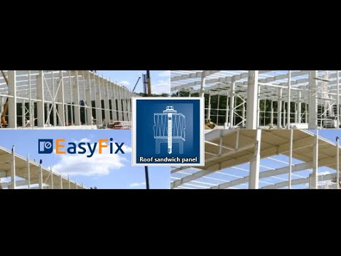 EASYFIX | Roof sandwich panel module - introduction