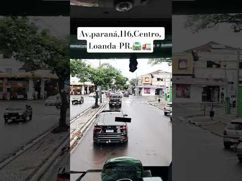 Centro Loanda-PR. 🛣🚛