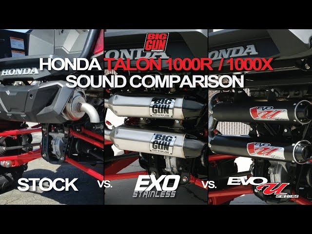 Big Gun EXO Stainless Dual Exhaust Muffler Pipe Slip On 2