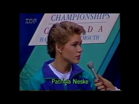Patricia Neske Figure Skating World Championships 1990