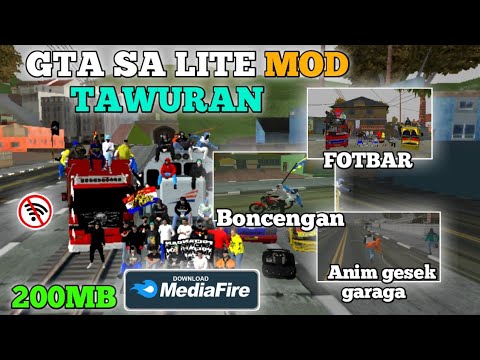[SHARE]‼️ GTA SA LITE MOD BM DAN TAWURAN TERBARU 2023 || NO PASSWORD ✅